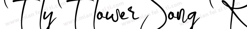 FlyFlowerSong Regular Athene字体转换